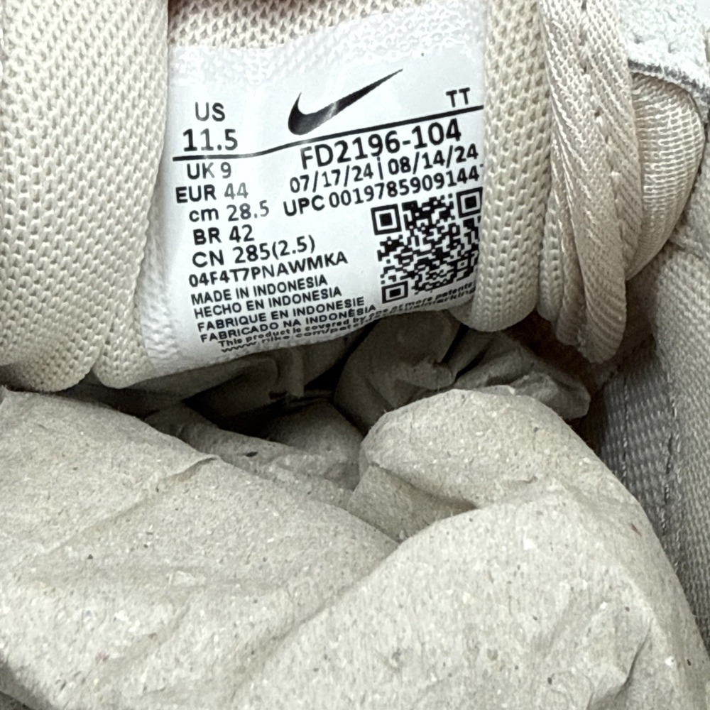 NIB Nike Phoenix Waffle Womens‎ 11.5 Men's 10 Sneakers Beige Neutral FD2196-104 - Picture 6 of 8